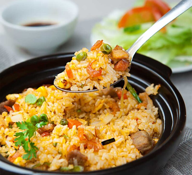 Jerk Chicken Fried Rice
